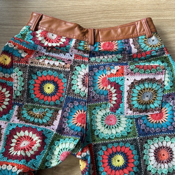 Andersson Bell Print Pants Sz 26 - Picture 8 of 11